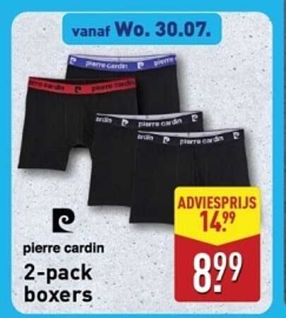 pierre cardin 2-pack boxers