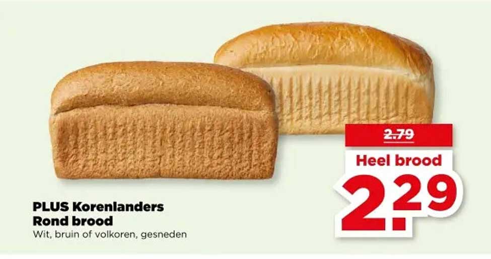 PLUS Korenlanders Rond brood
