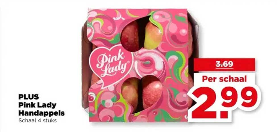 PLUS Pink Lady Handappels