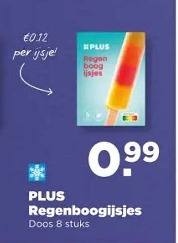 PLUS Regenboogijsjes