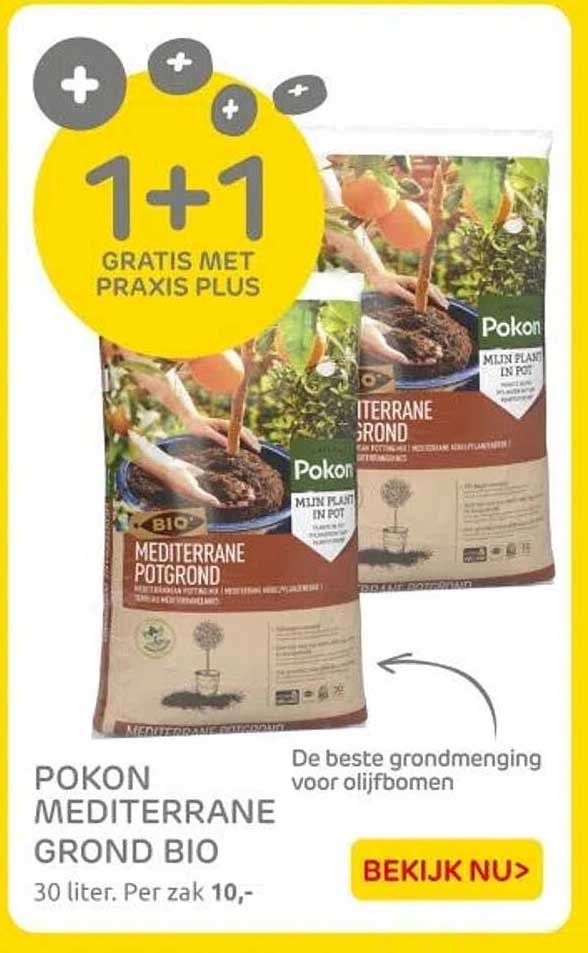 POKON MEDITERRANE GROND BIO