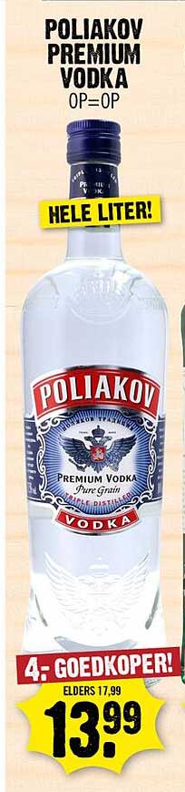 POLIAKOV PREMIUM VODKA