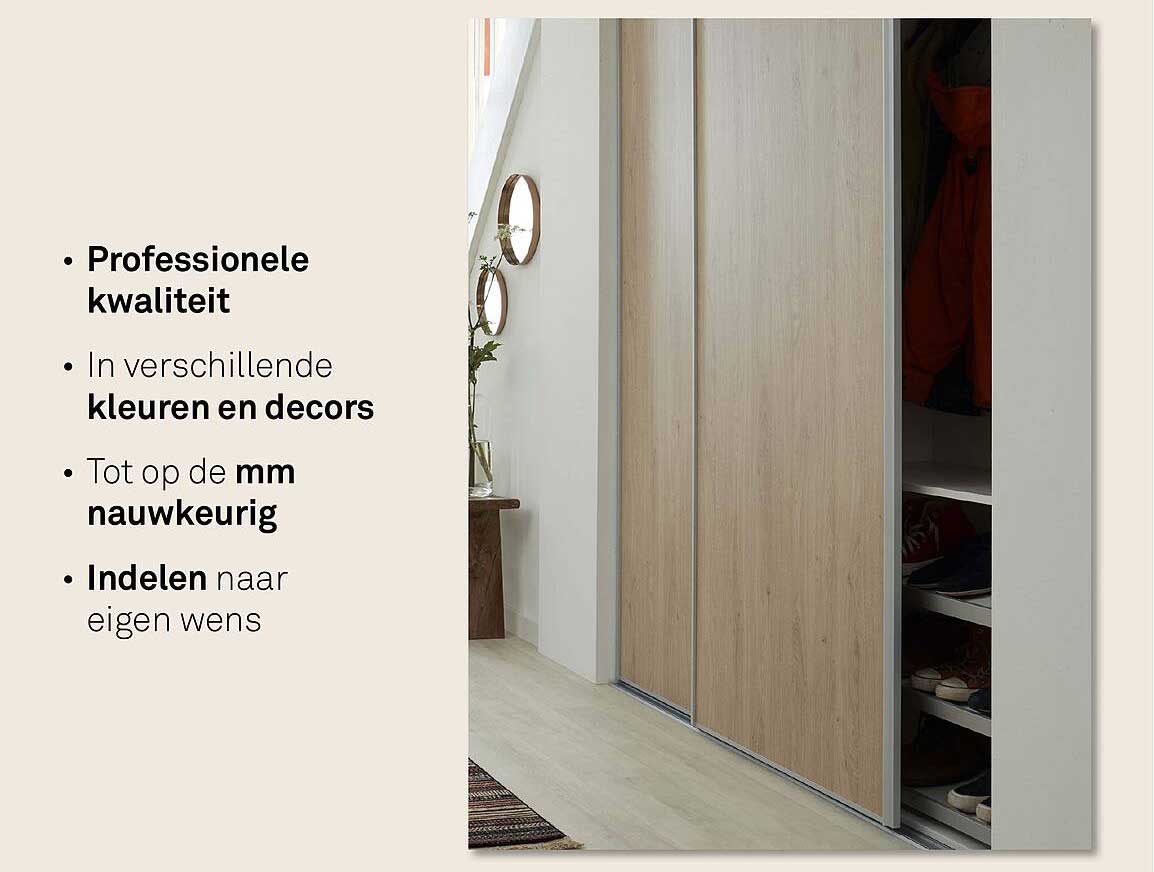 Professionele kwaliteit in verschillende kleuren en decoren