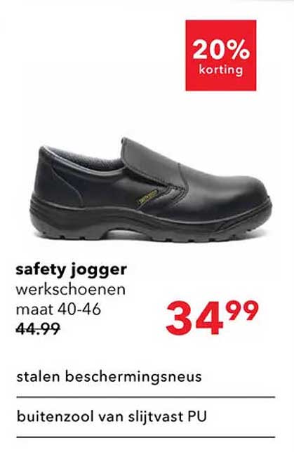 safety jogger werkschoenen maat 40-46