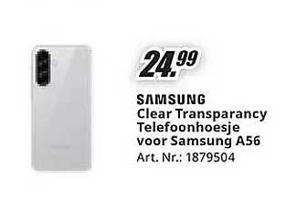 Samsung Clear Transparency Telefoonhoesje voor Samsung A56