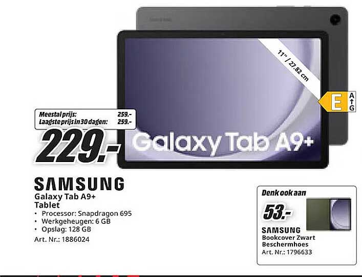 Samsung Galaxy Tab A9+ Tablet