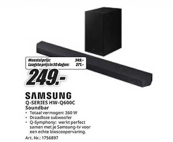 Samsung Q-SERIES HW-Q600C Soundbar