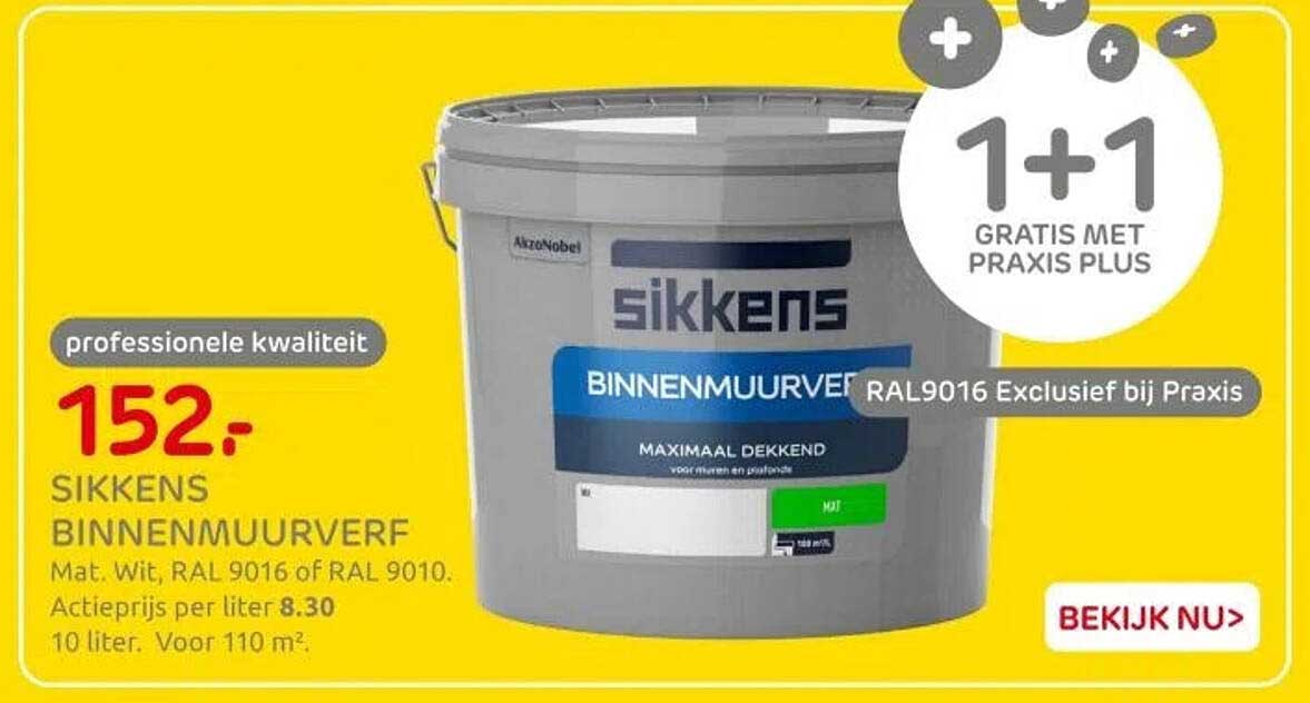 SIKKENS BINNENMUURVERF