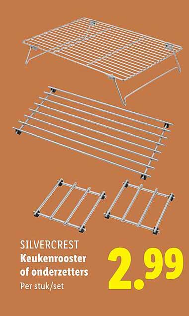 SILVERCREST Keukenrooster of onderzetters