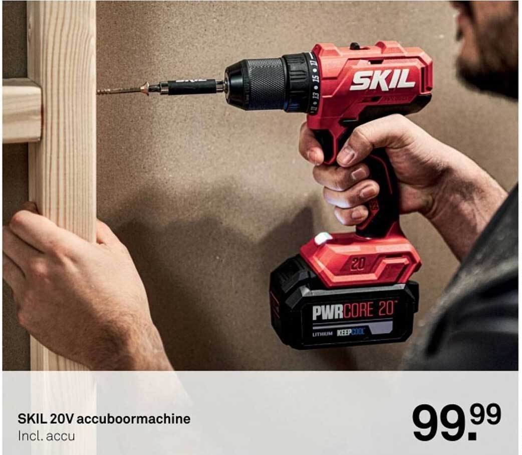 SKIL 20V accuboormachine