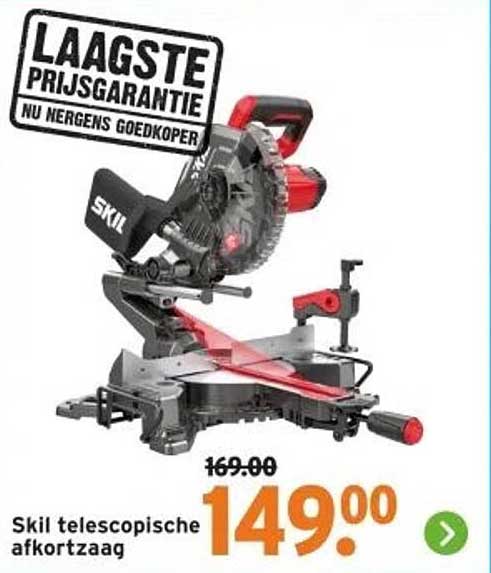 Skil telescopische afkortzaag