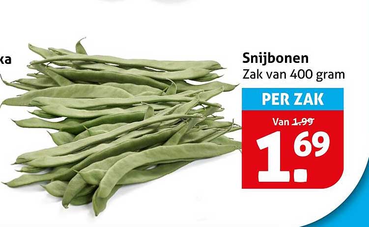Snijbonen Zak van 400 gram