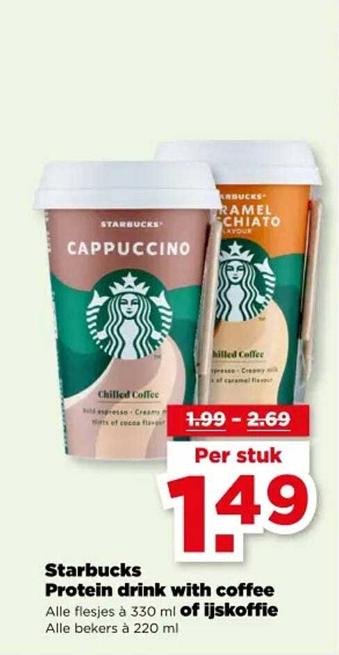 Starbucks Protein drink with coffee