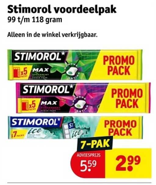 Stimorol voordeelpak