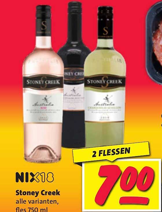 Stoney Creek alle varianten, fles 750 ml