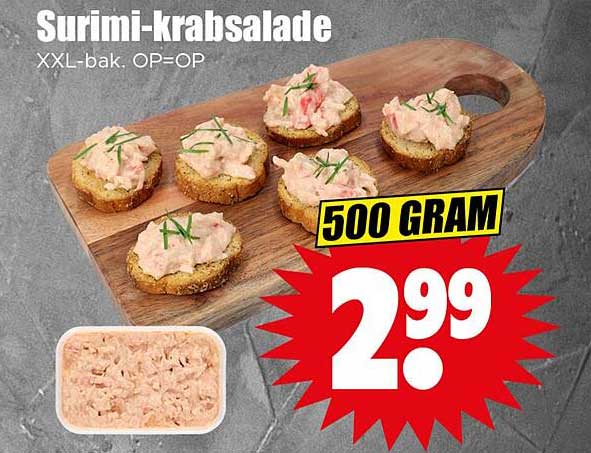 Surimi-kraabsalade