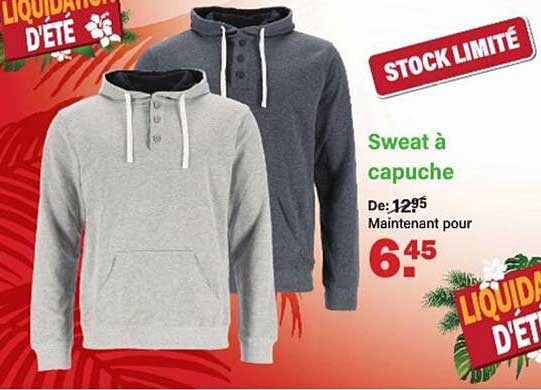 Sweat à capuche
