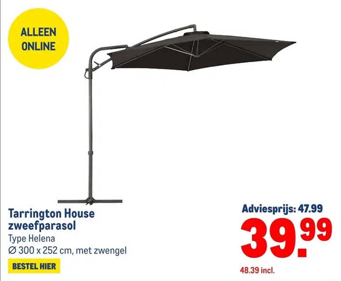 Tarrington House zweefparasol