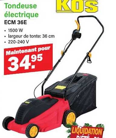 Tondeuse électrique ECM 36E
