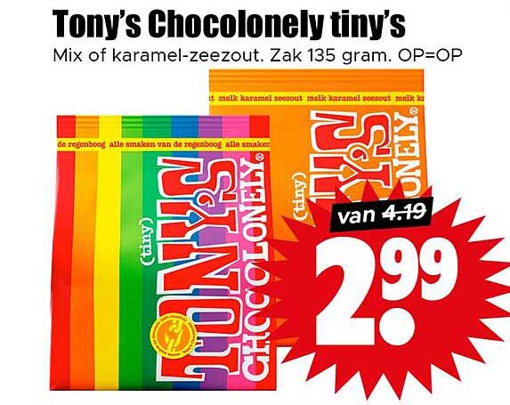 Tony's Chocolonely tiny's