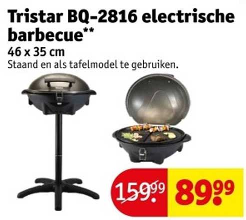 Tristar BQ-2816 elektrische barbecue**