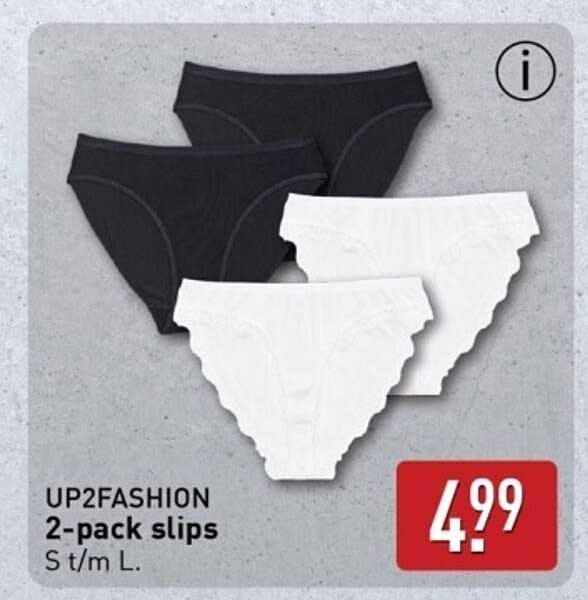 UP2FASHION 2-pack slips