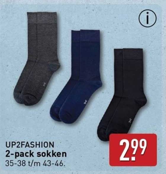 UP2FASHION 2-pack sokken