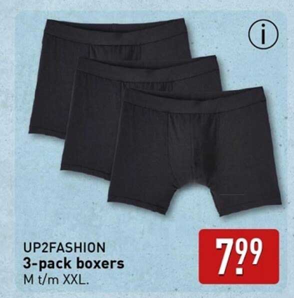 UP2FASHION 3-pack boxers