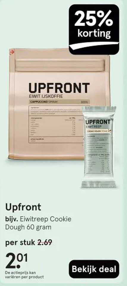 Upfront eiwit ijskoffie 300g