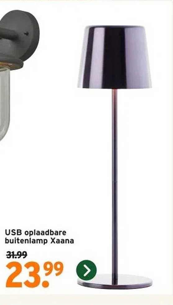 USB oplaadbare buitenlamp Xaana