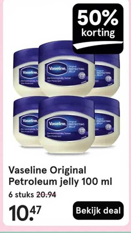 Vaseline Original Petroleum jelly 100 ml