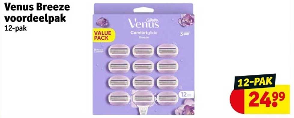 Venus Breeze voordeelpak 12-pak