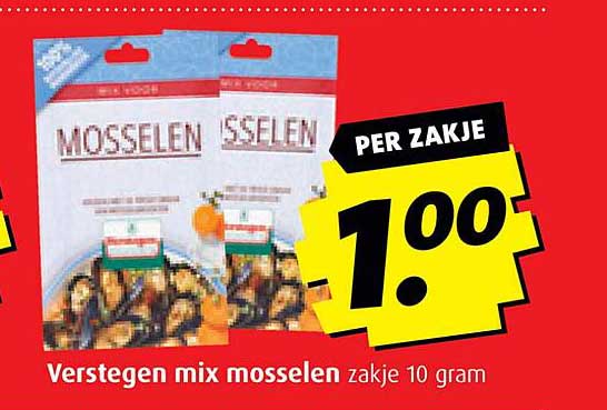 Verstegen mix mosselen zakje 10 gram