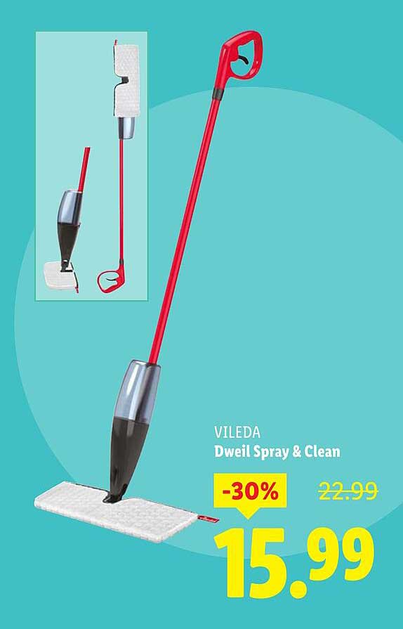 VILEDA Dweil Spray & Clean