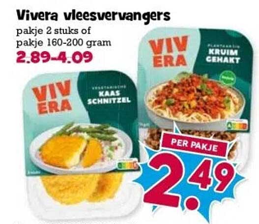 Vivera vleesvervangers