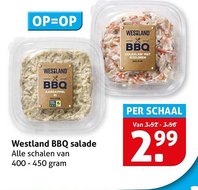 Westland BBQ salade