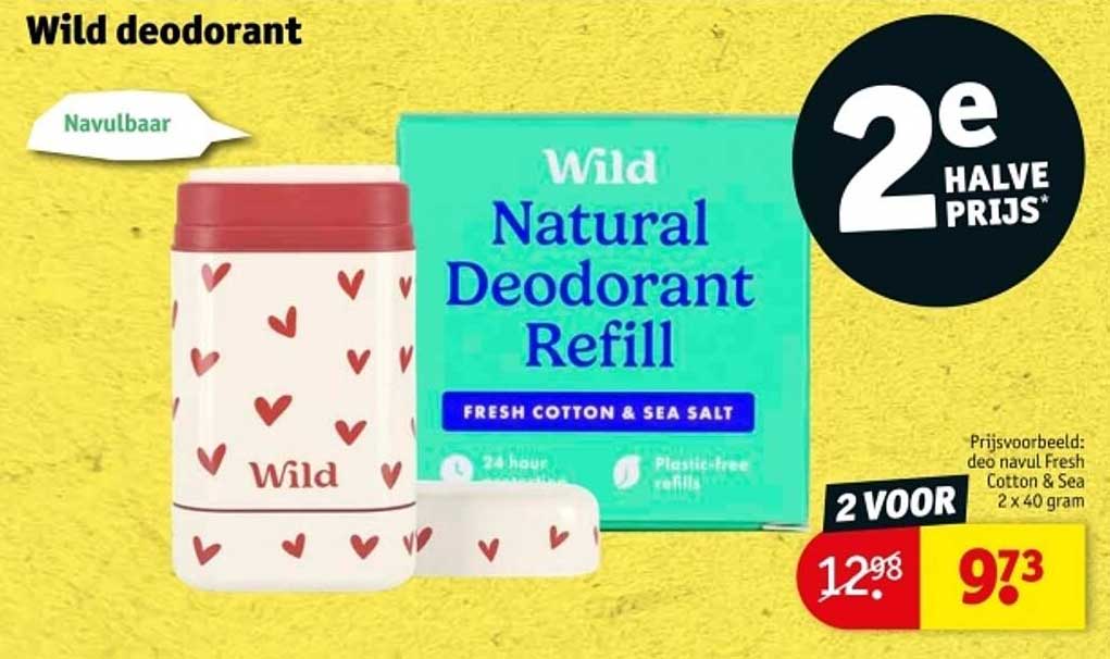 Wild deodorant