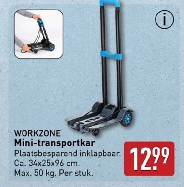 WORKZONE Mini-transportkar