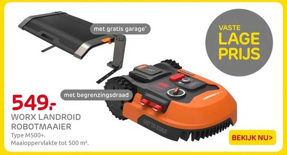 WORX LANDROID ROBOTMAAIER Type M500+