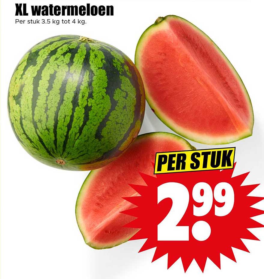 XL watermeloen