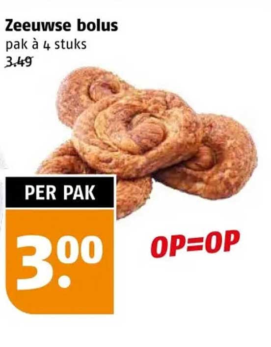 Zeeuwse bolus pak à 4 stuks