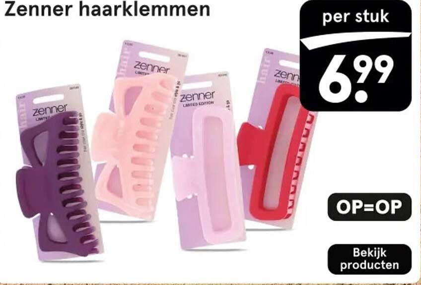 Zenner haarclips