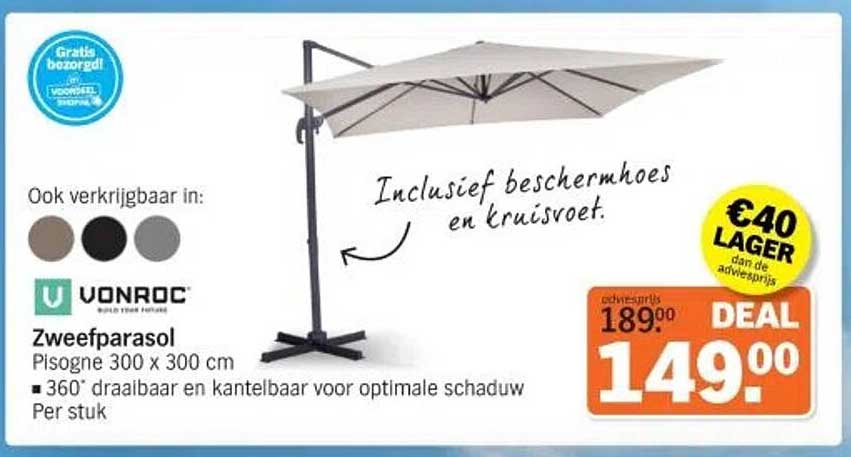 Zweefparasol