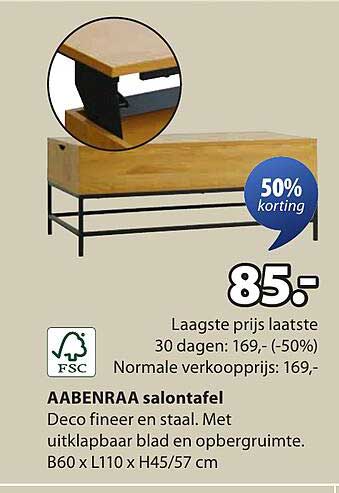 AABENRAA salontafel