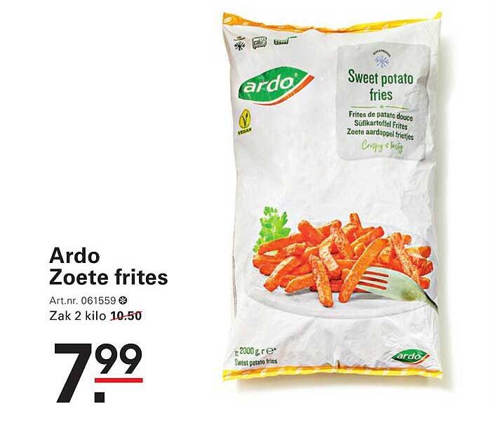 Ardo Zoete frites