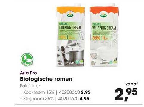 Arla Pro Biologische room