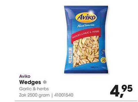 Aviko Wedges Garlic & Herbs