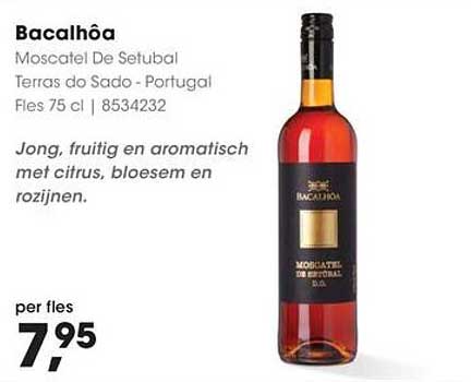 Bacalhôa Moscatel De Setubal Terras do Sado - Portugal Fles 75 cl