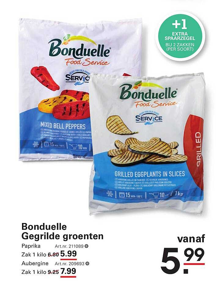 Bonduelle Gegrilde groenten