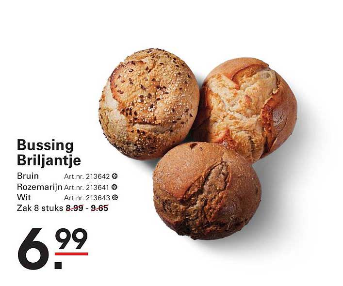 Bussing Briljantje Zak 8 stuks
